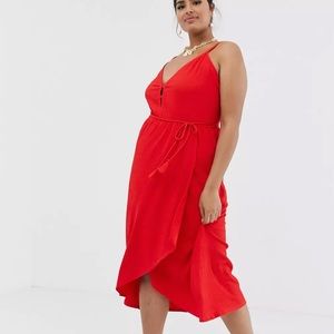 ASOS Midi Wrap Dress